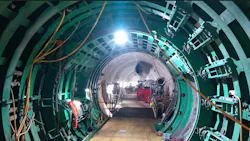 Tunnels at the Hinkley Point site. Tunnels at the Hinkley Point site.