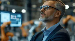 manufacturing executive contemplates current state of operations