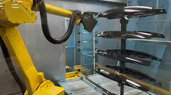 Robotic painting process
