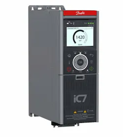 A Danfoss iC7-Automation drive A Danfoss iC7-Automation drive