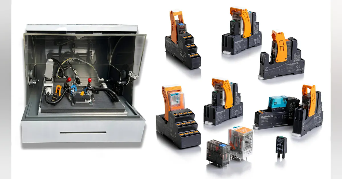 Weidmuller USA Cubeseries Industrial Relay Modules Industrial Relay ...