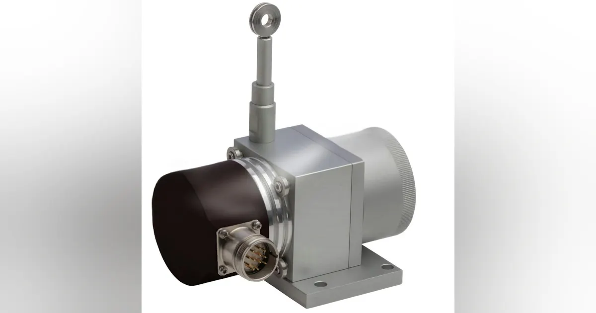 Wire Endcoder Industrial Encoder Corporation DWS60 Draw Wire Encoder System ...
