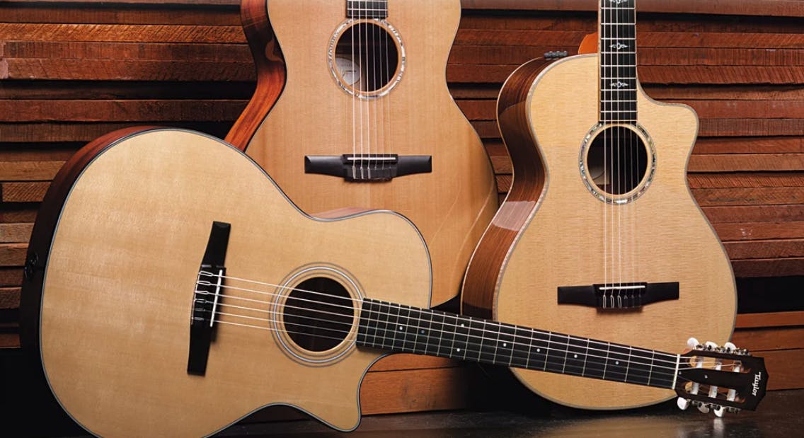 Taylor Guitars' nylon string acoustic guitars
