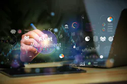 Asset management concept, Businessman Holding asset management and Icon on virtual display. Asset management concept, Businessman Holding asset management and Icon on virtual display.