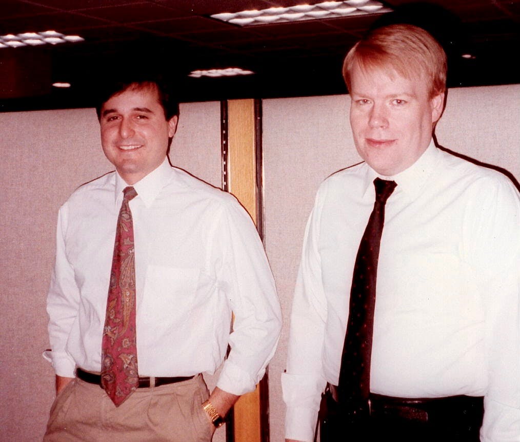 David Greenfield (left) and Larry Anderson