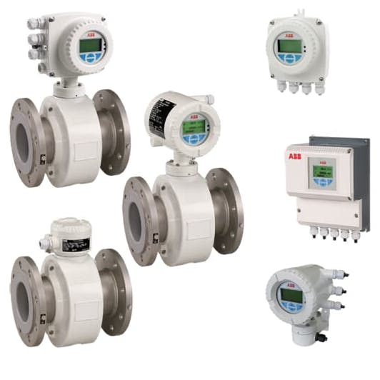 ABB ProcessMaster Electromagnetic Flowmeters