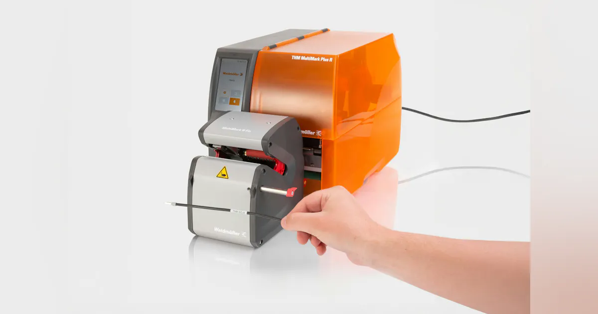 Multimark Plus Weidmuller THM MultiMark Plus R Printer and MultiMark R-Fix Applicator ...