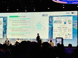 Karthikeyan Natarajan, CEO of Infinite Uptime unveils Crane AI Shield at the Global Steel Dynamics Forum 2026. Karthikeyan Natarajan, CEO of Infinite Uptime unveils Crane AI Shield at the Global Steel Dynamics Forum 2026.