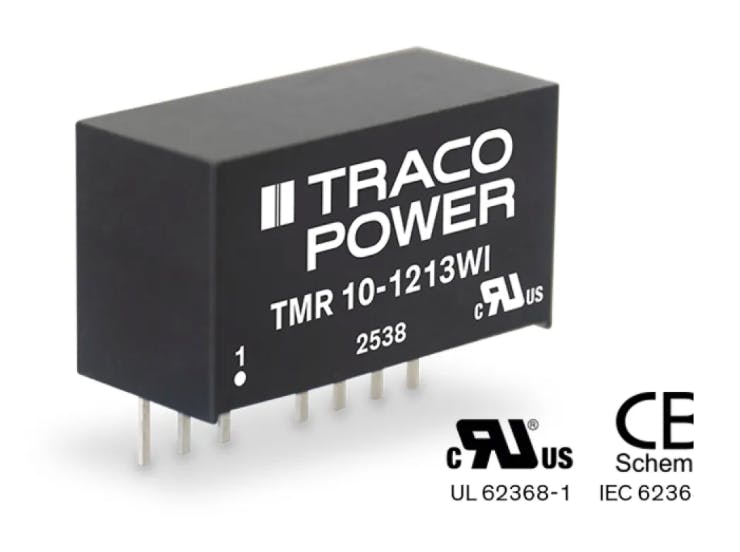Traco Power TMR 10WI Isolated DC/DC Converters