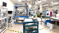 The AI-powered autonomous lab Polybot at Argonne National Laboratory is one of five labs will run remote experiments as part of the Polymer Laboratory for AI, Robotics, Informatics, and Standards (PoLARIS) project. Photo credit: Argonne National Laboratory.