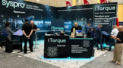 The Syspro booth at IMTS 2026 in Chicago. Credit: Syspro.
