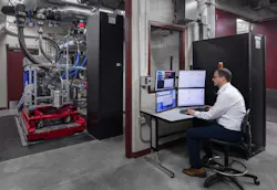 Real-time data monitoring within an integrated test cell unifies machine-level interconnects, process controls, and facility infrastructure to eliminate integration gaps. Image courtesy of ACS.